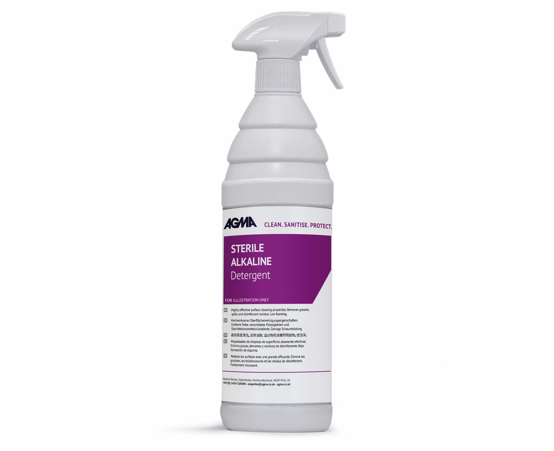 Imagen de portada | 11006780 | AGMA - Detergente alcalino estéril - 1 l