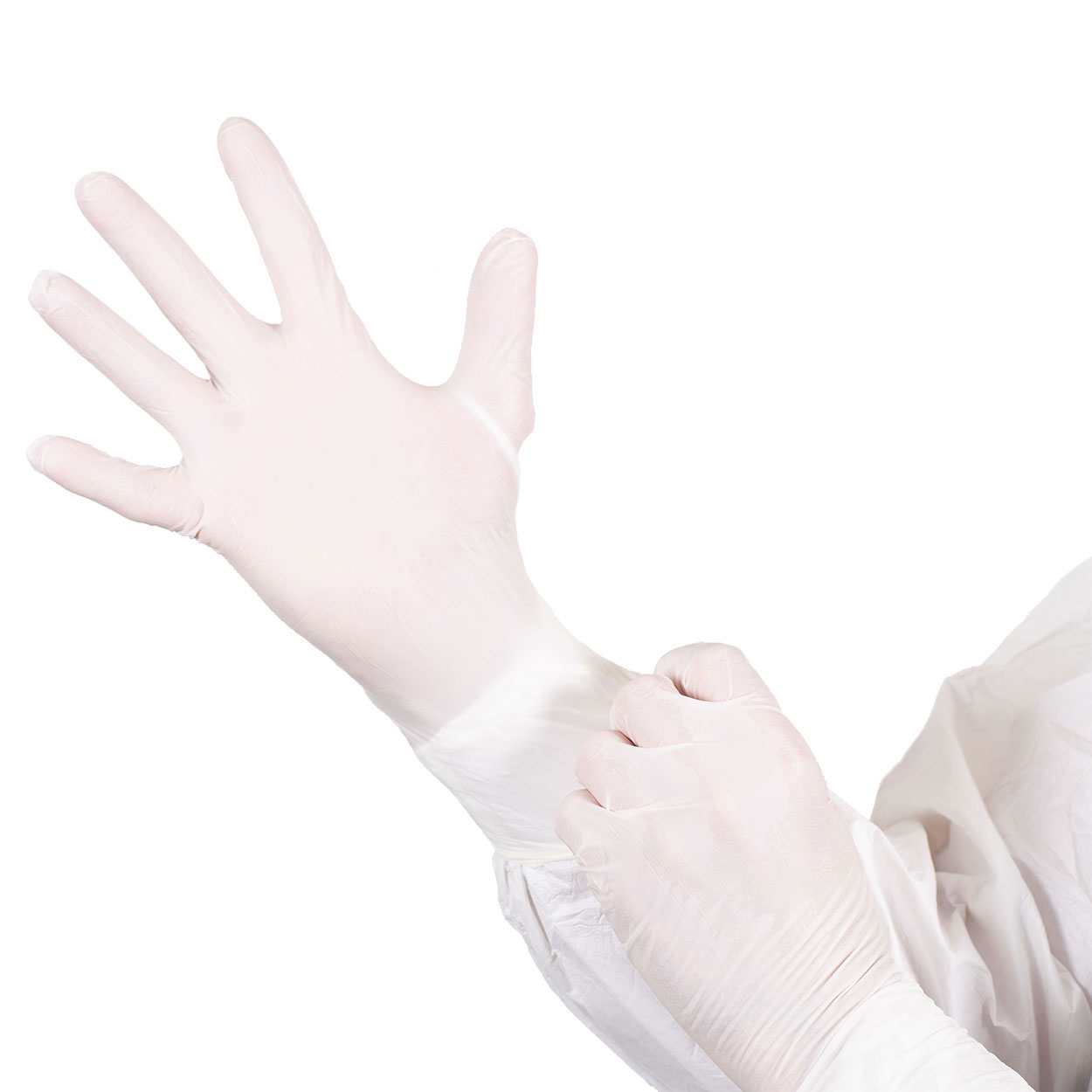 BioClean Biotac nitrile cleanroom gloves