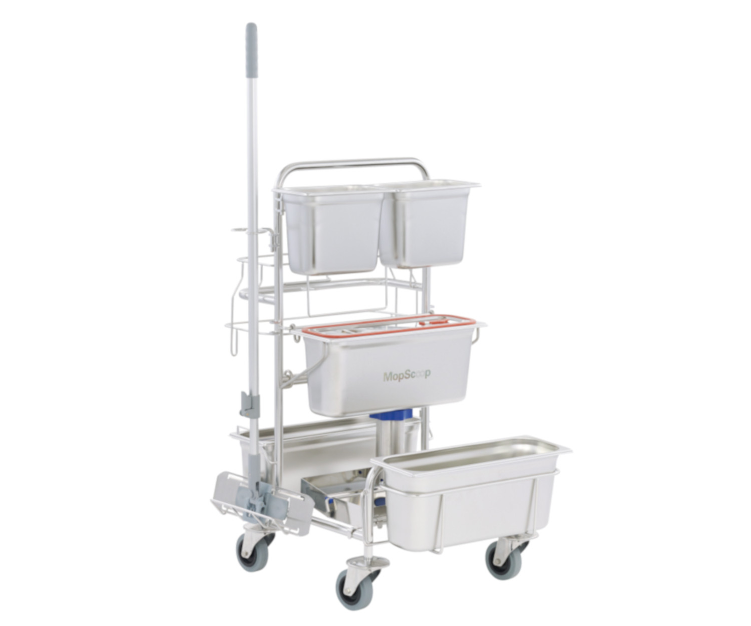 Clino CR4 SC-GMP cleaning trolley