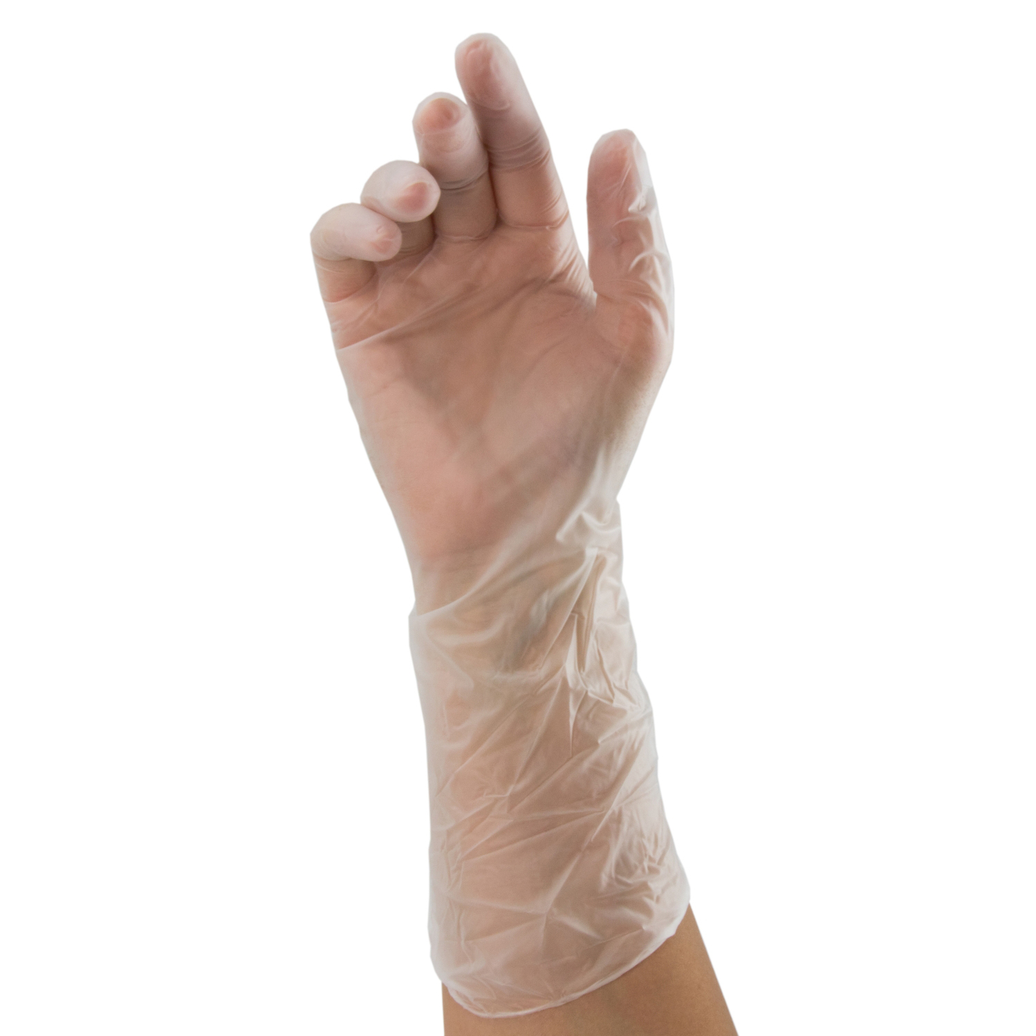 Vinyl cleanroom glove