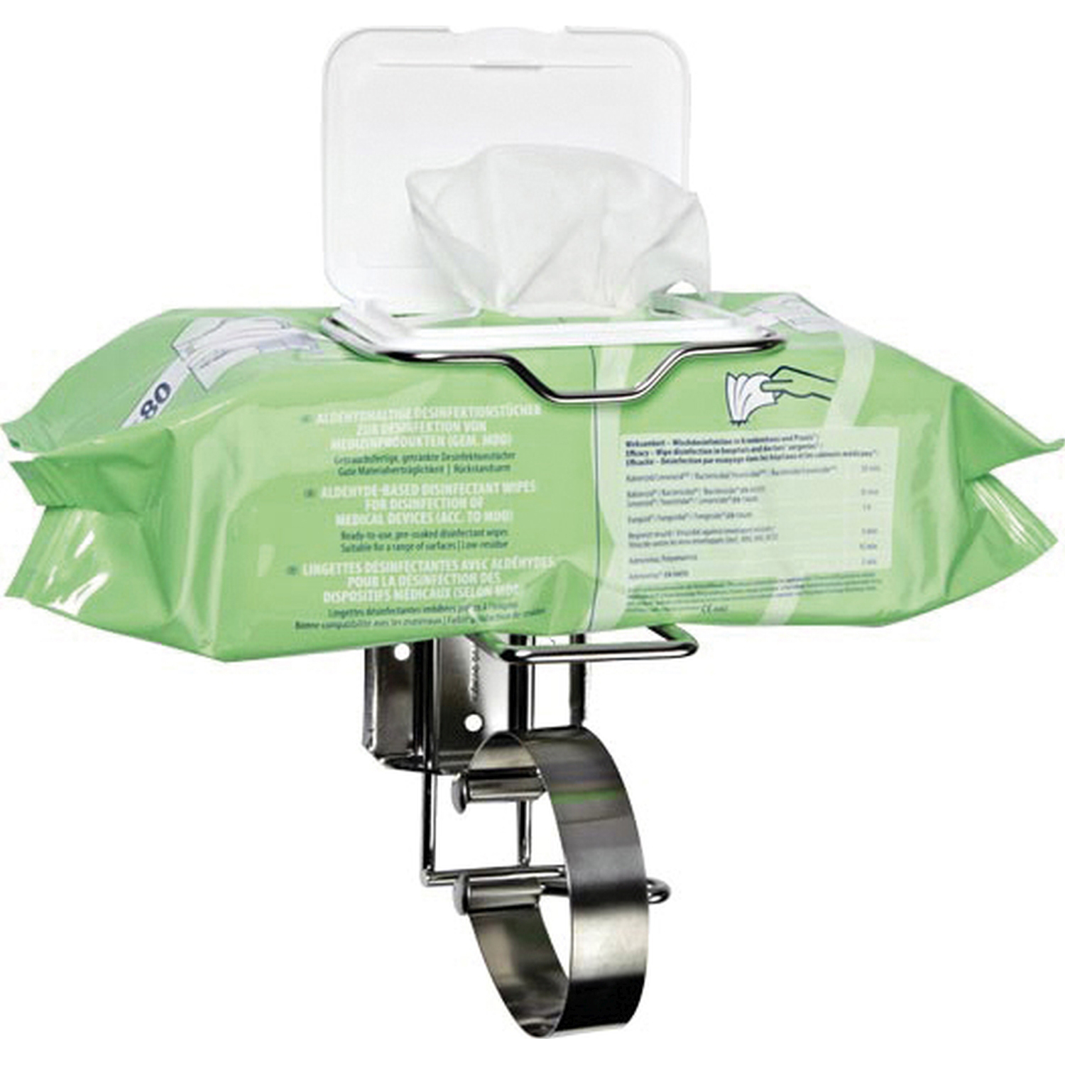 Wall bracket for flow packs
