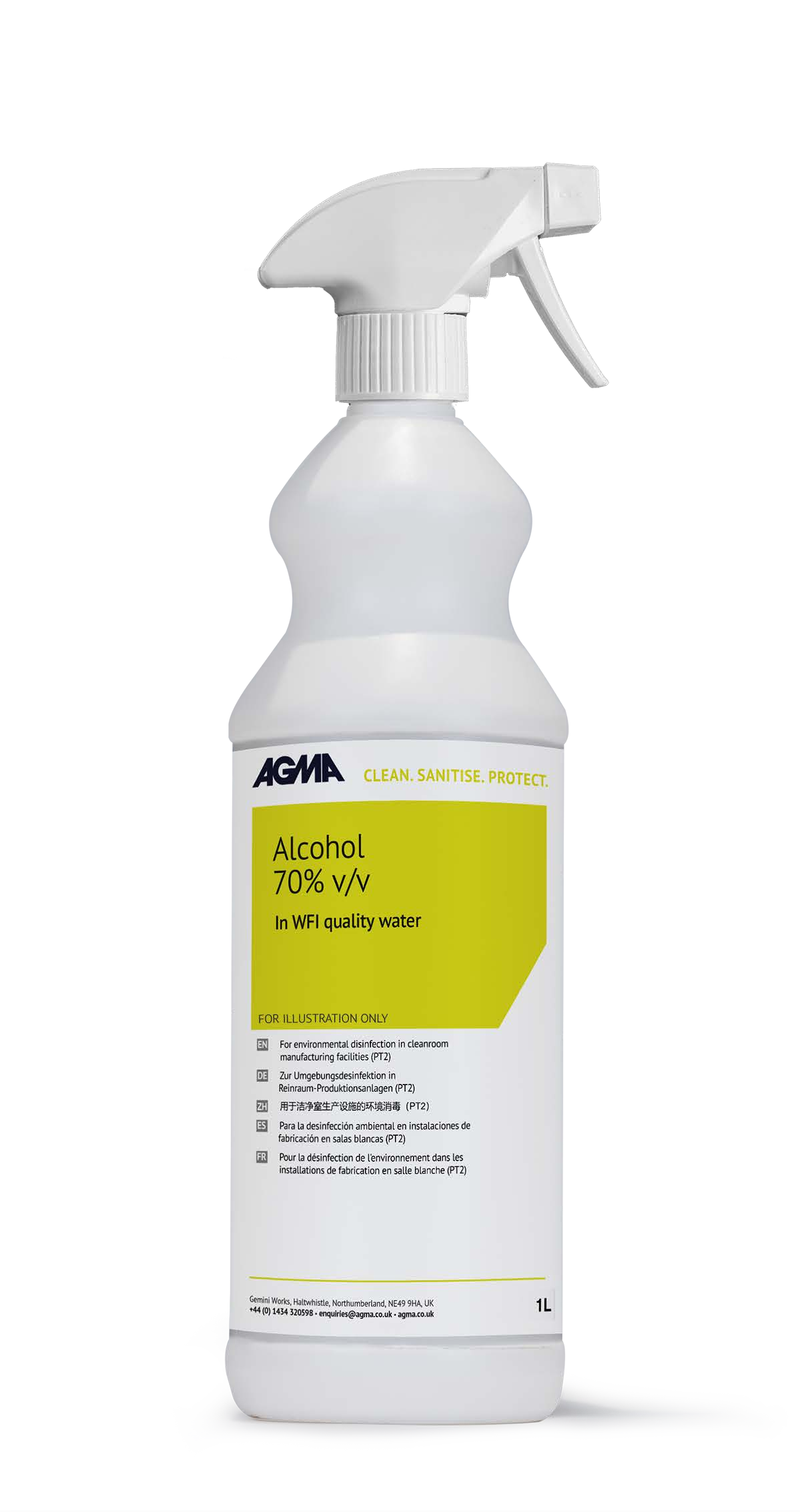 Imagen de portada | AGMA IPA 70 % - Botella de 1 l